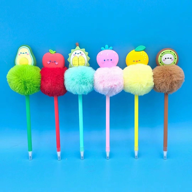 FRUIT POMPOM PEN